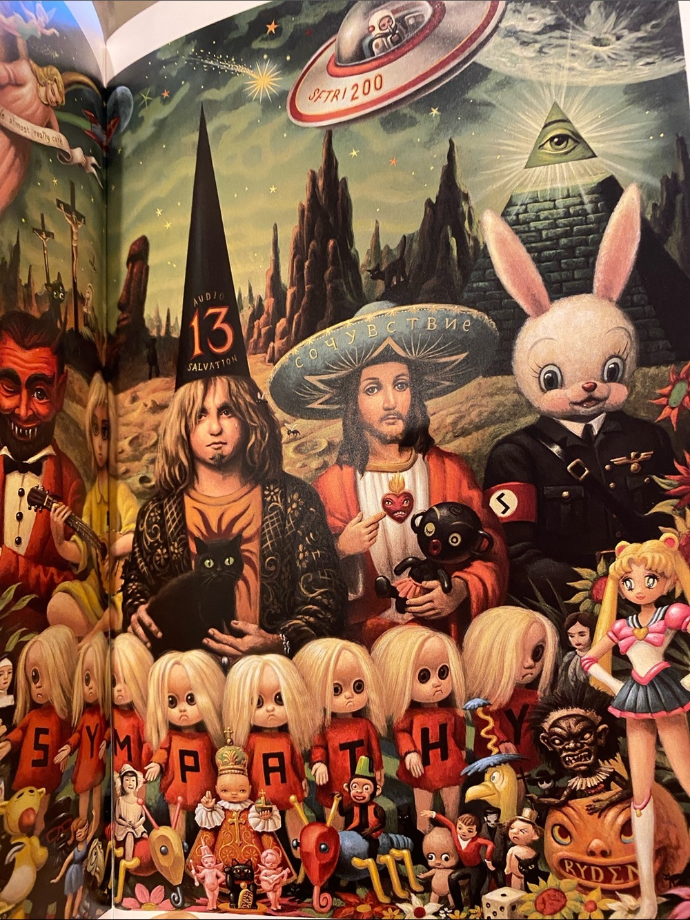 Mark Ryden Art Book - Red Hardcover with Gold Foil - Picture 14 of 14